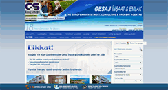 Desktop Screenshot of gesaj.com.tr