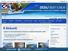Tablet Screenshot of gesaj.com.tr